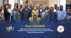 Valley View University Partners with the Democratic Republic of Congo Government to Enroll Students Annually